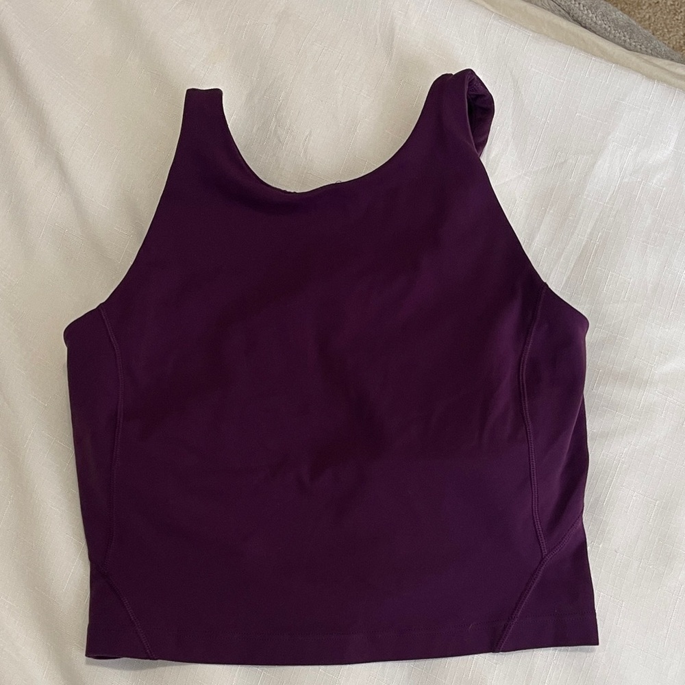 lululemon athletica Purple Sports Bra. W/O pads
